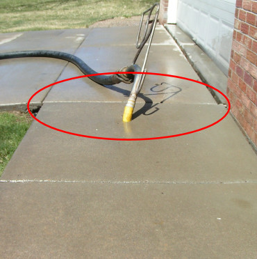 Sidewalk After Concrete Repair